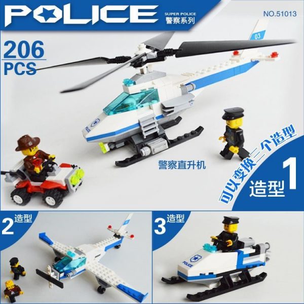 WANGE 51013 Police helicopter 2