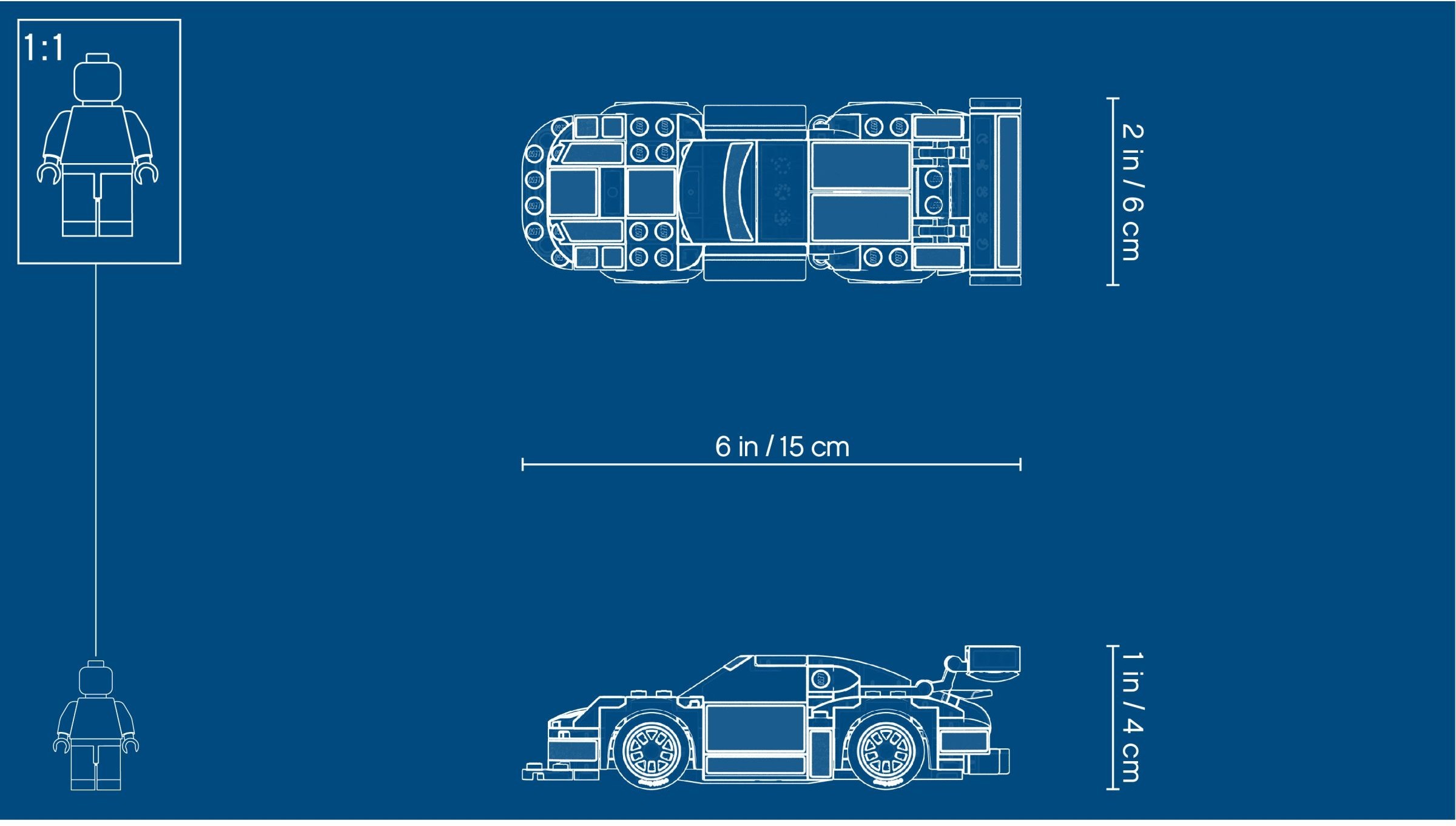 WANGE 2872 Super Racing Cars: Porsche 911 RSR and Porsche 911 Turbo 3.0 1