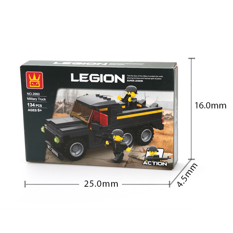 WANGE 2660 Legion: Military Trucks 3