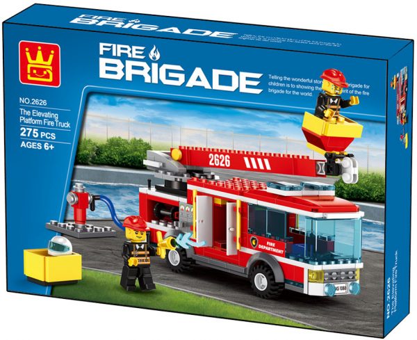 WANGE 2626 Fire Brigade: Ascending Platform Fire Truck 1