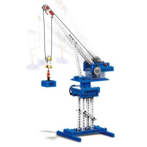 WANGE 1402 Power machinery: crane, stone thrower, caterpillar, gravity car 0