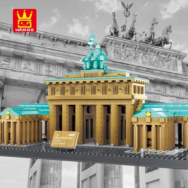 WANGE 6211 Brandenburg Gate Berlin Germany Blocks 2 - WANGE Block