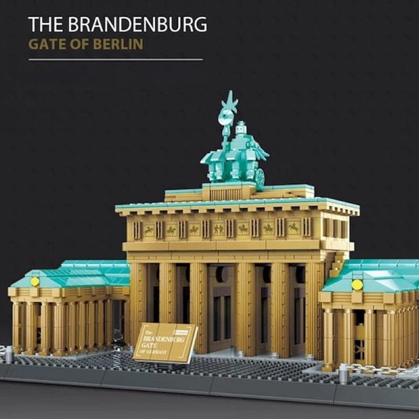 WANGE 6211 Brandenburg Gate Berlin Germany Blocks 7 - WANGE Block