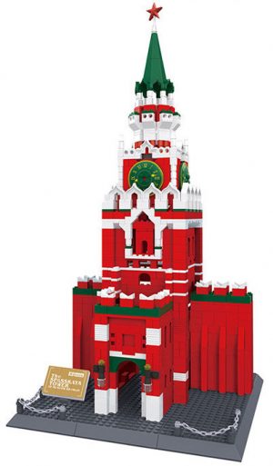 WANGE 8017 Kremlin Clock Tower, Moscow, Russia 0