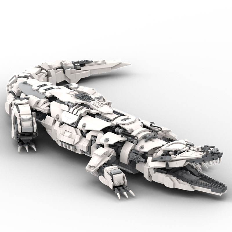 Mecha Crocodile MOC 89505 2 - WANGE Block