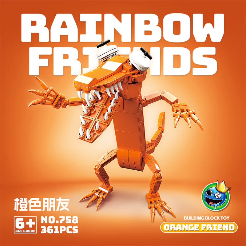 QuanGuan 758 Orange Friend 3 - WANGE Block