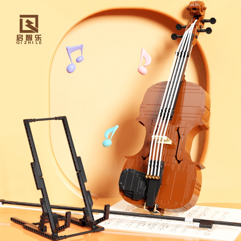 QiZhiLe 90025 Creator Expert Violin 5 - WANGE Block