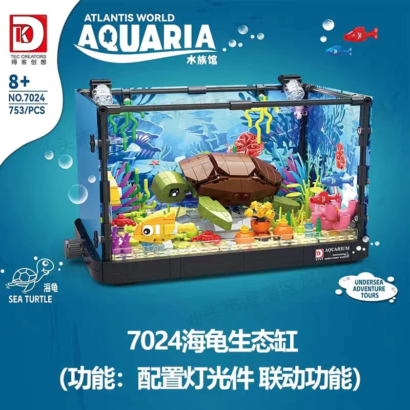 DK 7023 7024 Atlantis World Aquaria 5 - WANGE Block