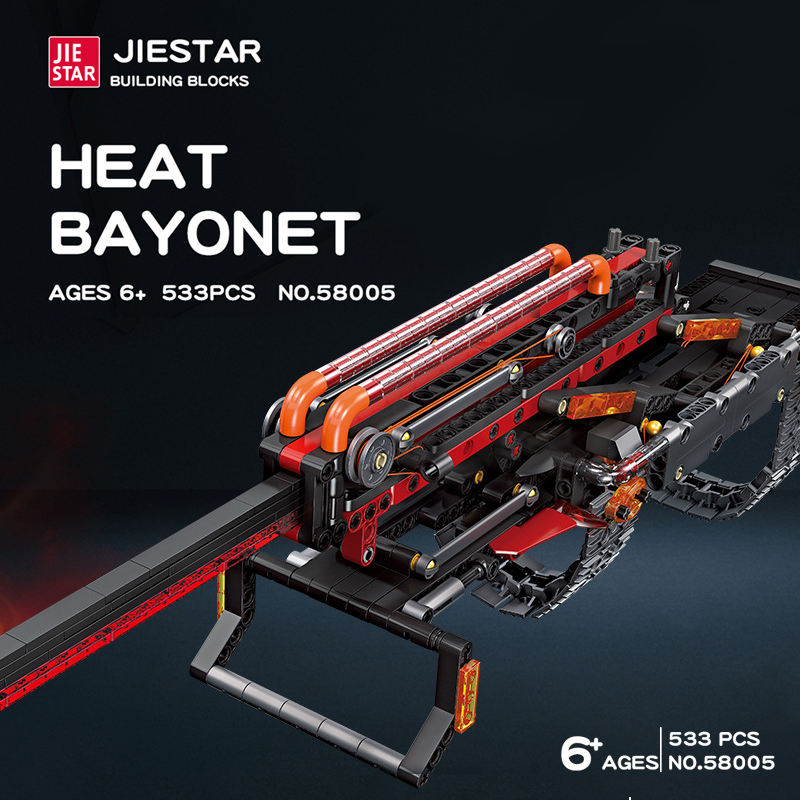 JIESTAR 58005 Technic Heat Bayonet 5 - WANGE Block