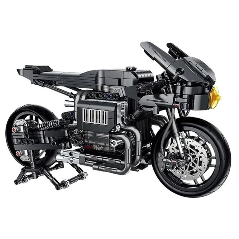 Panlos 672009 Black Bat Motorbike 3 - WANGE Block