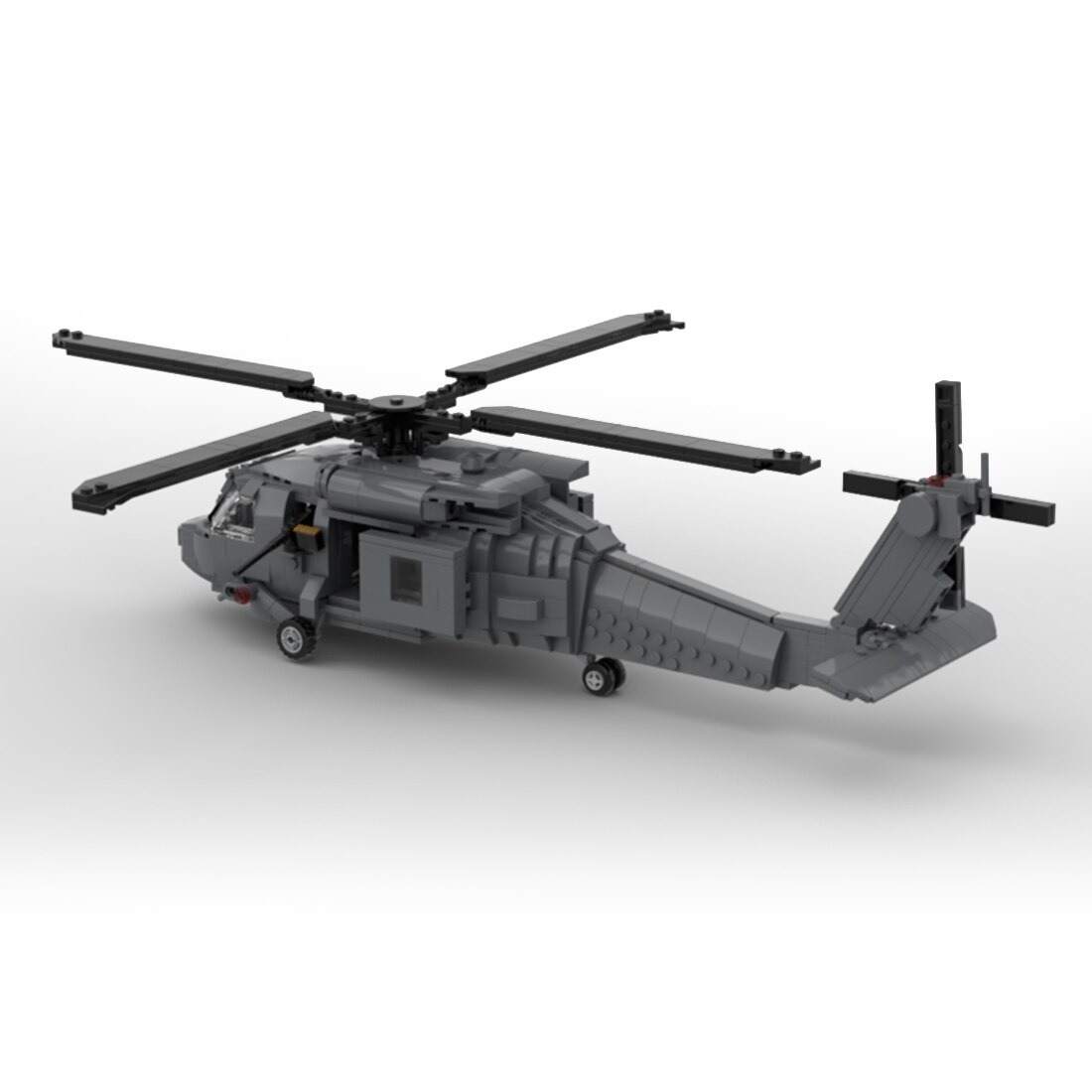 moc 127128 military helicopter diy build main 3 - WANGE Block