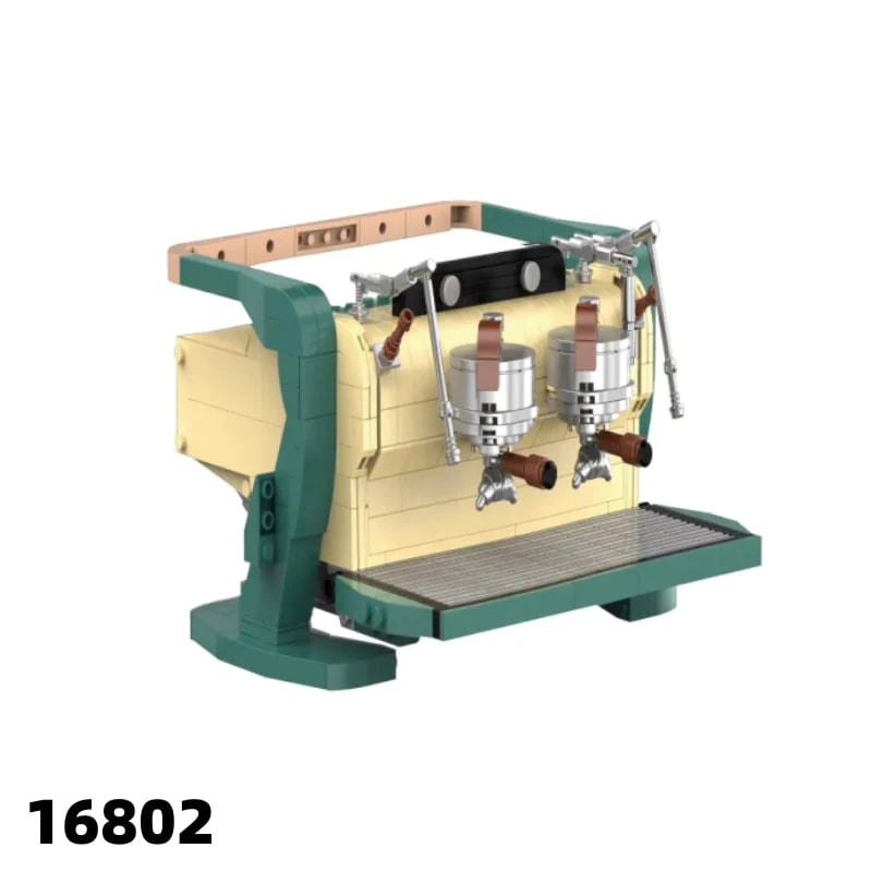 DECOOL 16802 16803 Venice Espresso Machine 2 - WANGE Block
