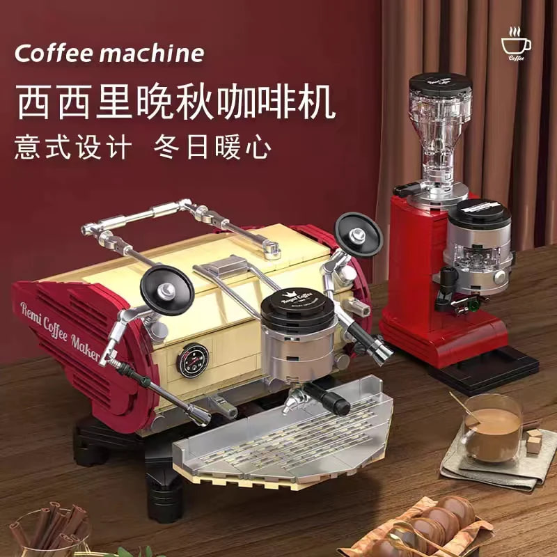 DECOOL 16808 Sicily Espresso Machine - WANGE Block