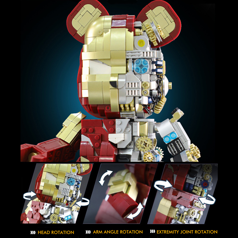 Iron Man Mechanical Bear 1 - WANGE Block