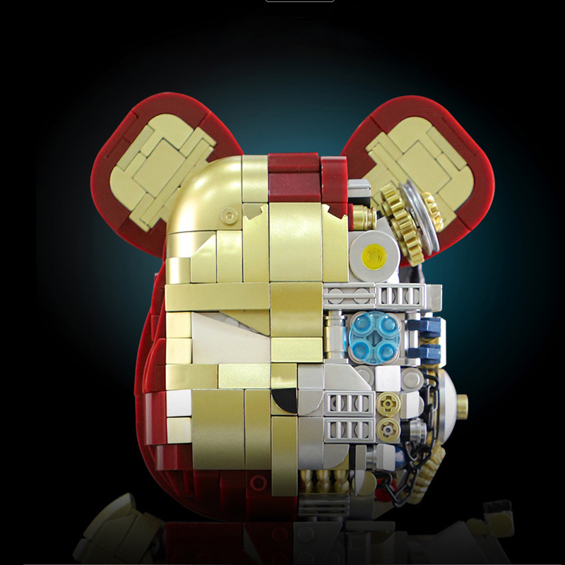 Iron Man Mechanical Bear 2 - WANGE Block