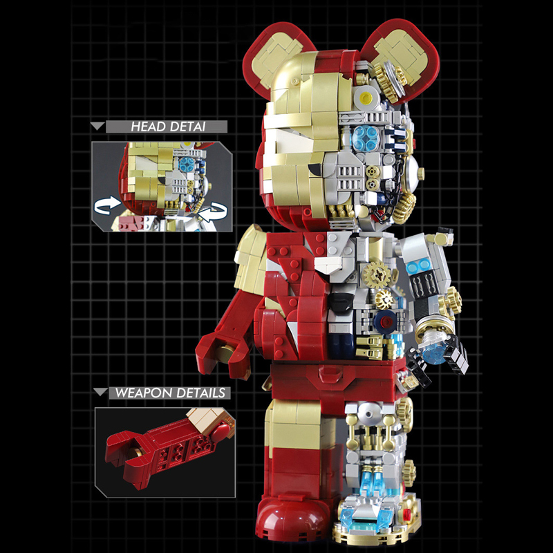 Iron Man Mechanical Bear 3 - WANGE Block