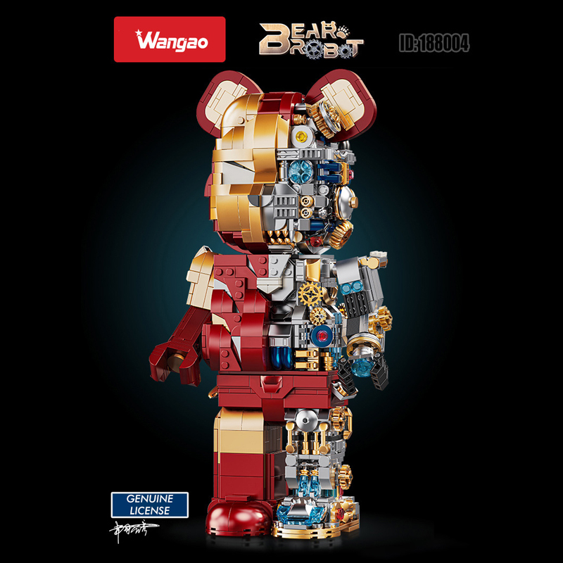 Iron Man Mechanical Bear 4 - WANGE Block