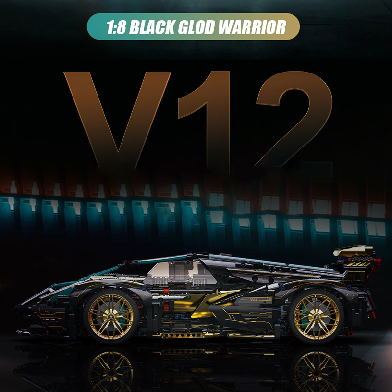 MOYU 88001C Darth Vader V12 Sports Car 3 - WANGE Block