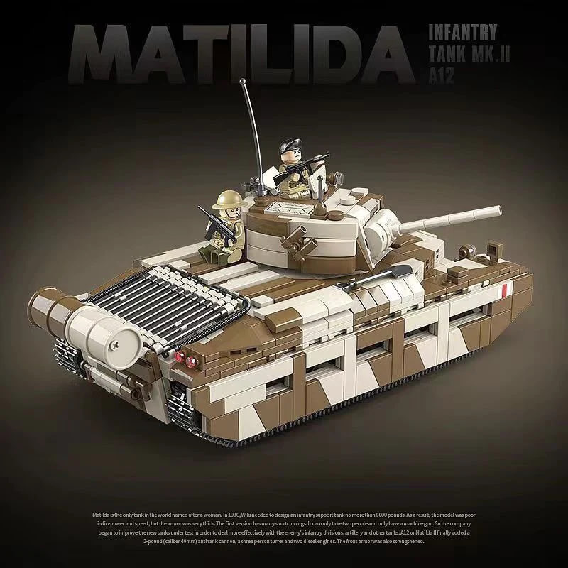 Matilida Infantry Tank MK.II A12 3 - WANGE Block