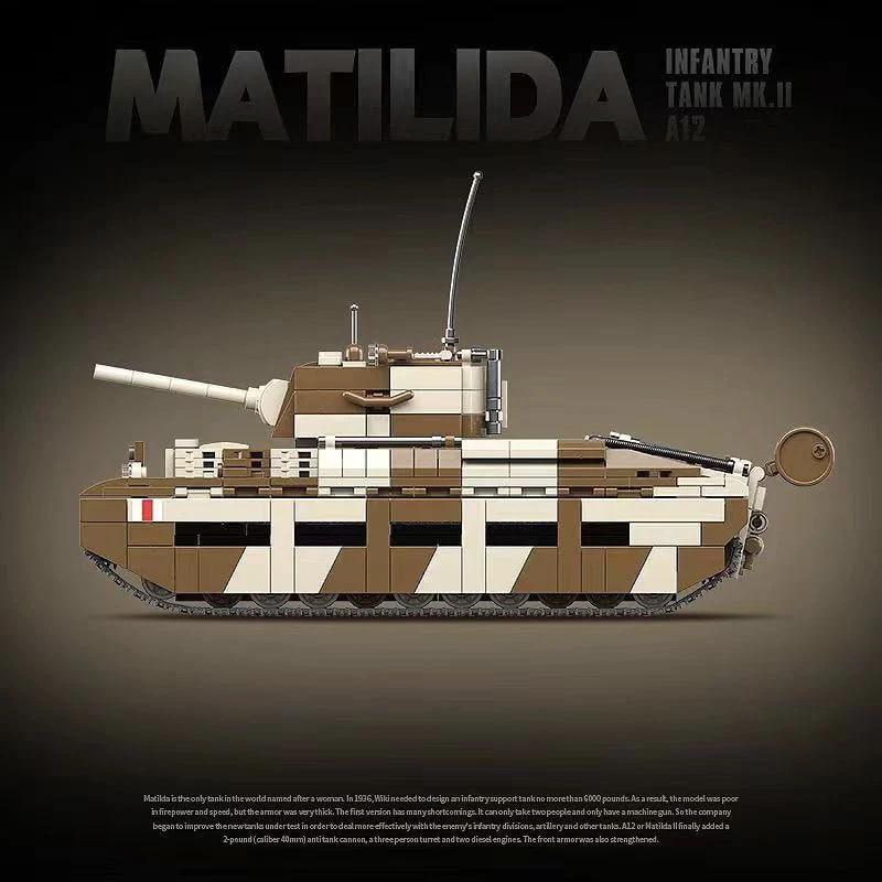 Matilida Infantry Tank MK.II A12 4 - WANGE Block