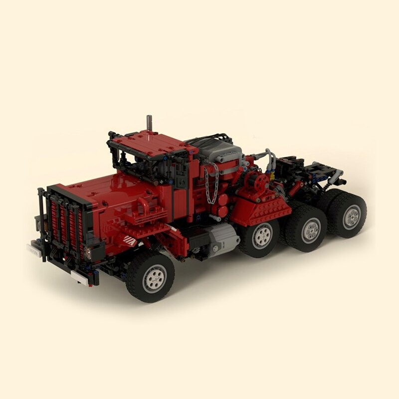 moc building blocks truck model heavy eq main 3 - WANGE Block
