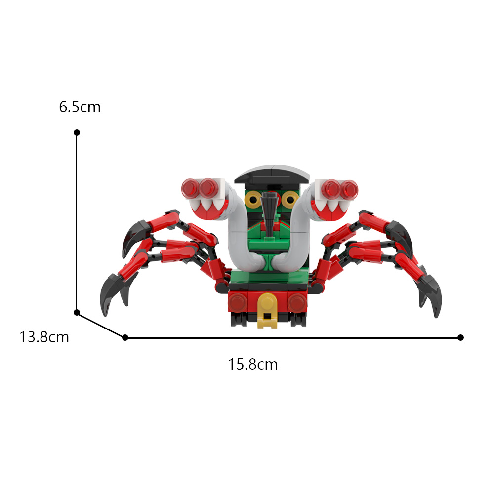 MOC Factory Movies and Games 89430 Transformer Thomas from Choo