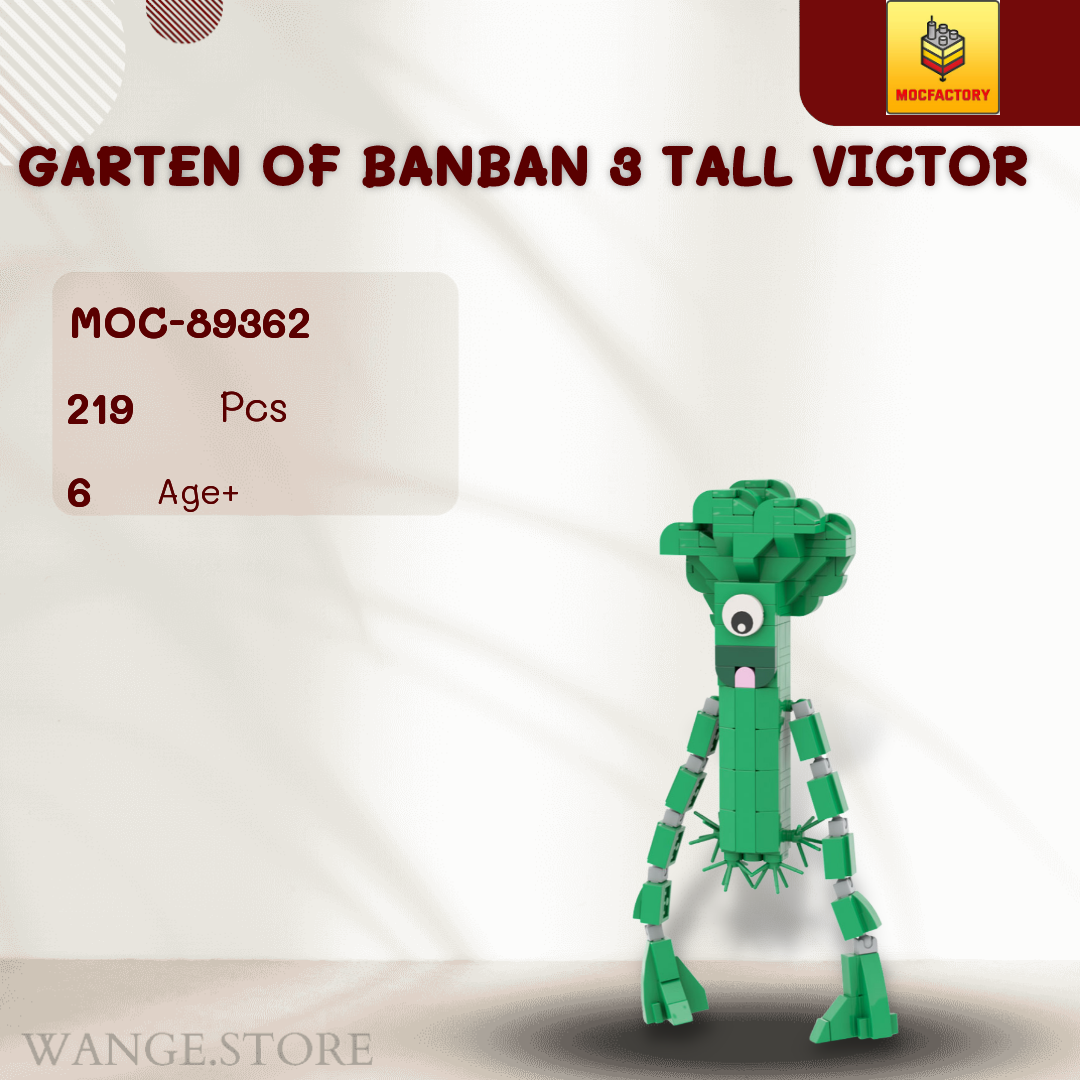 MOC Factory Movies and Games 89363 Garten of Banban 3 Dr
