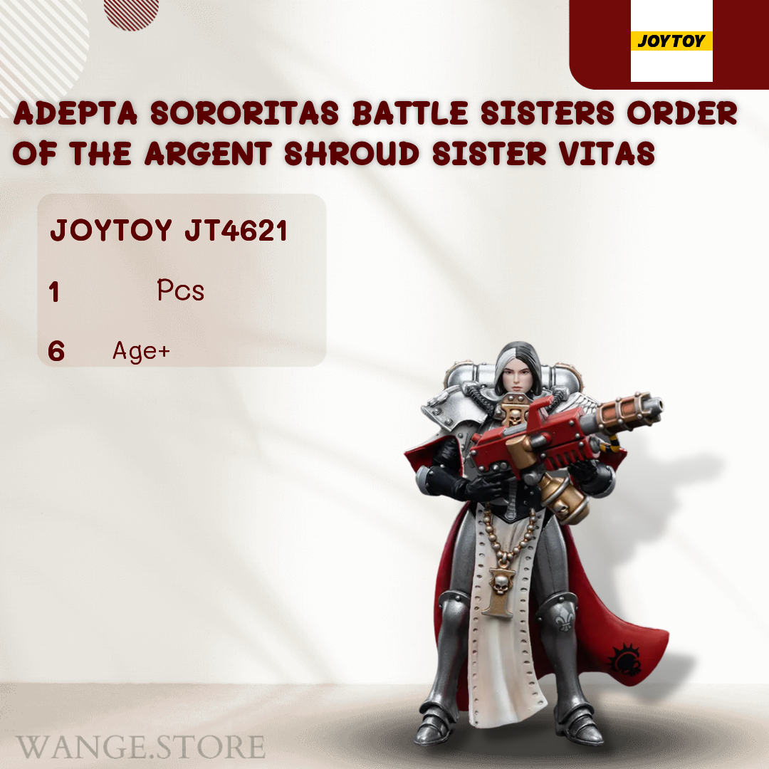 JoyToy Warhammer 40K Adepta Sororitas Battle Sisters Order of the Bloody  Rose Sister Lonell » Joytoy Figure