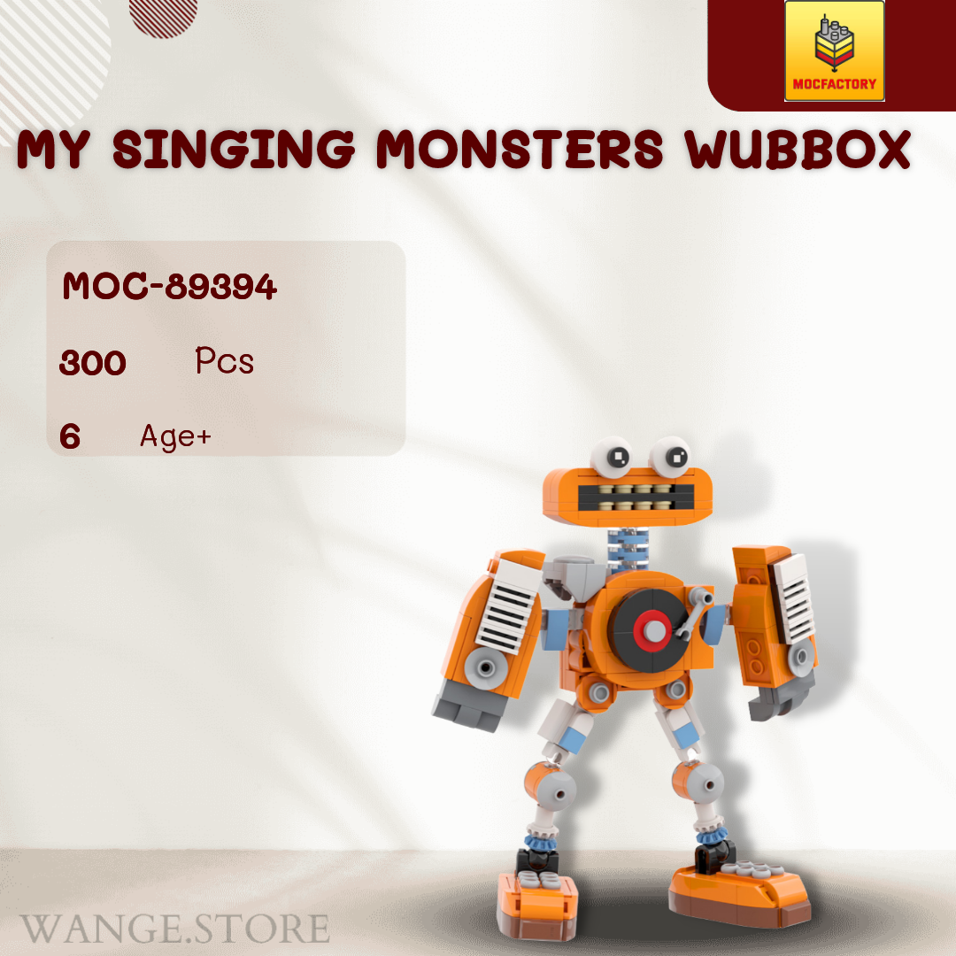 My Singing Monsters Building Blocks Kit Epic Wubboox Rare Wubboox Mammott  Furcorn Model Game Bricks Toys For Kids G