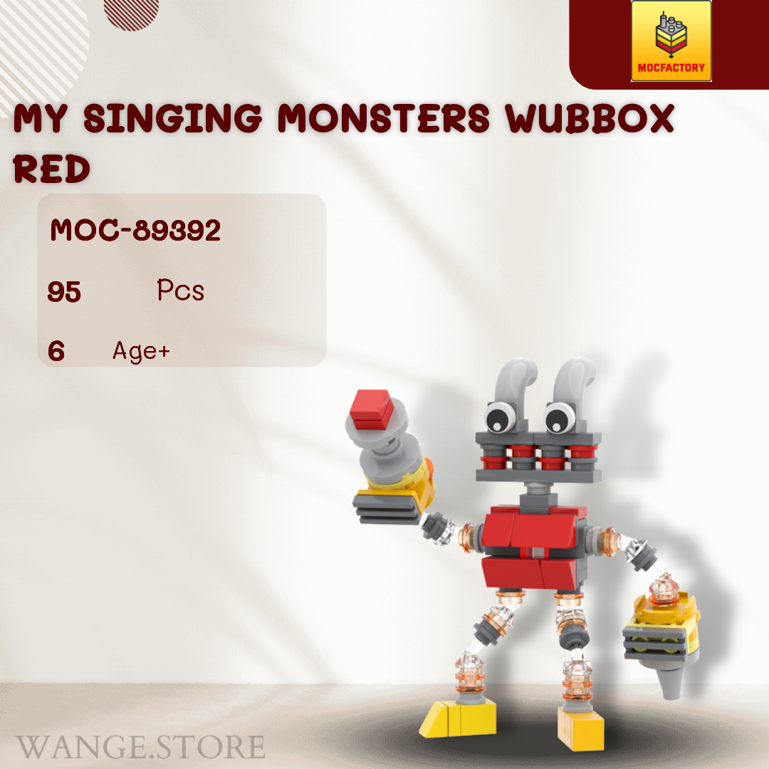 MOC Factory 89394 My Singing Monsters Wubbox Movies and Games