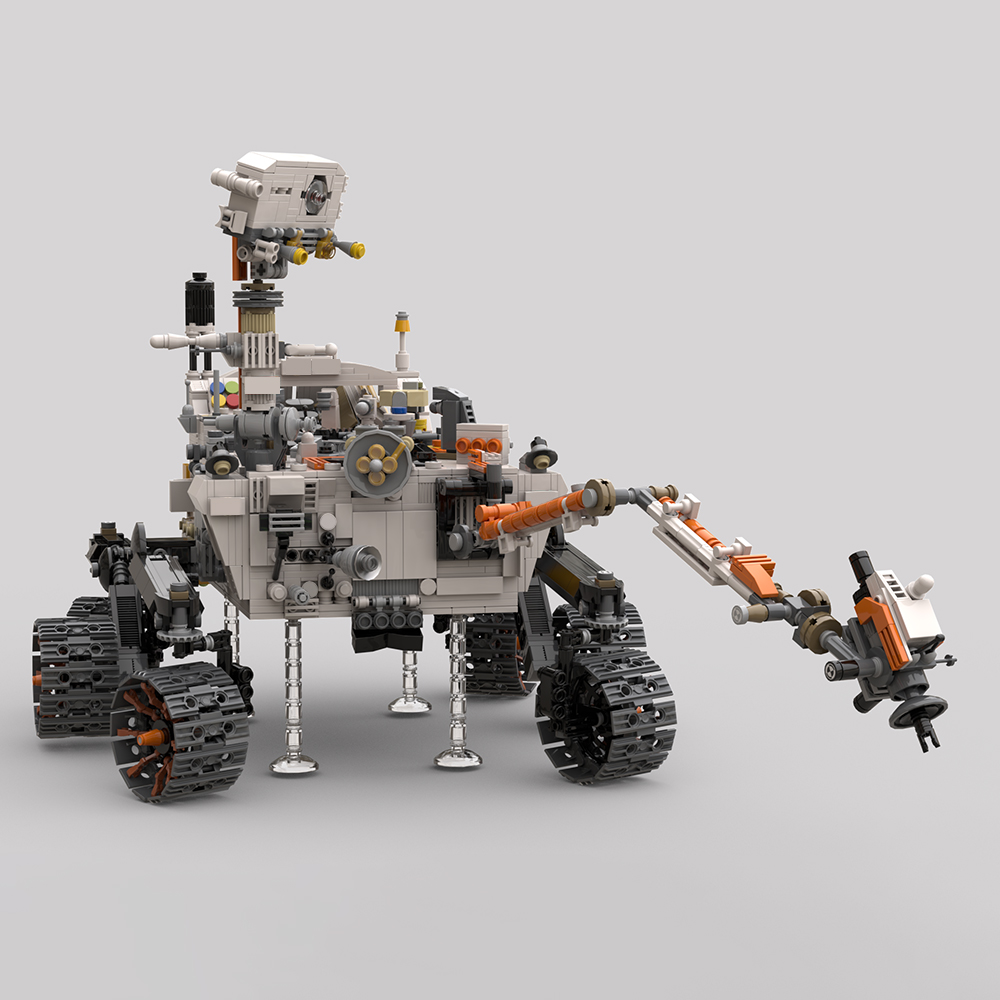 transparent mars rover