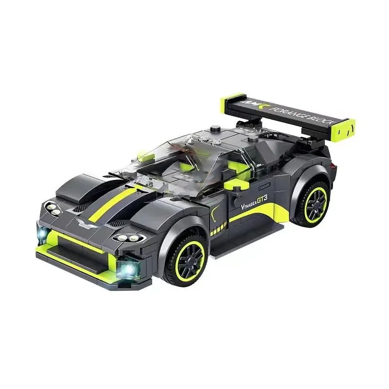 Forange FC1616 Speed Champions Grey Racer Car Building Blocks 269±pcs 2 - WANGE Block