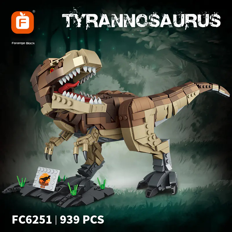Forange FC6251 Dino Tyrannosaurus 5 - WANGE Block