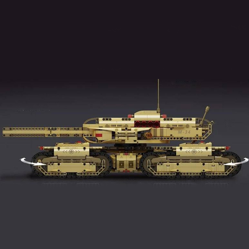 Mould king 20011 Military Mammoth Tank 1 - WANGE Block