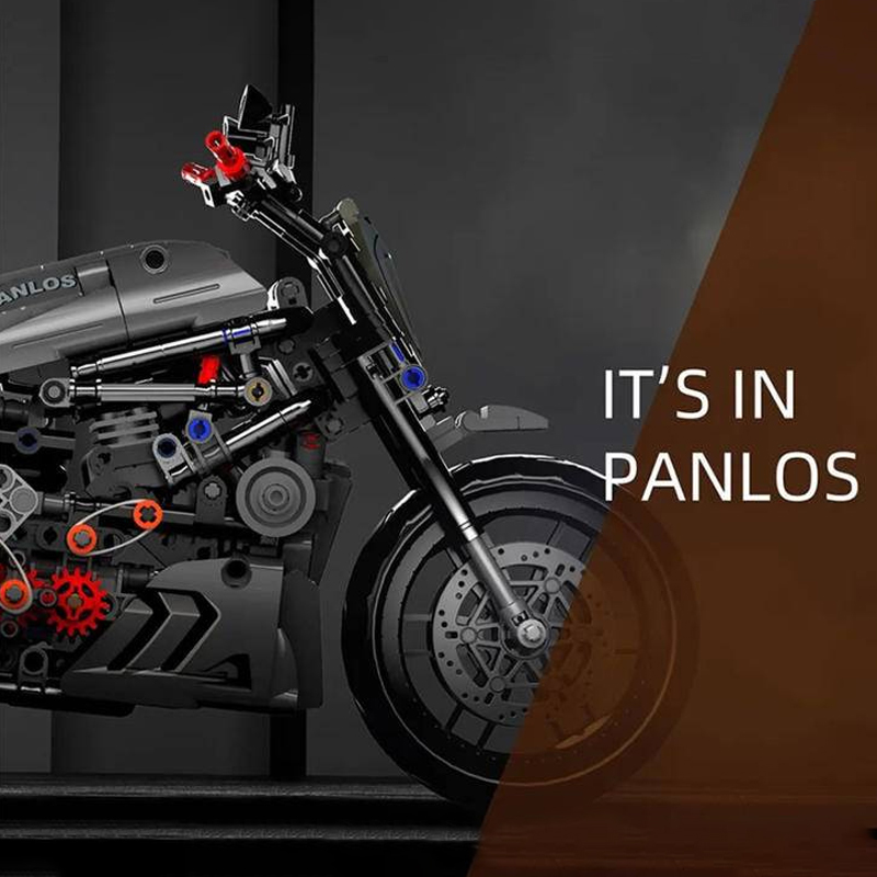 Panlos 672002 CHIC Block Motorbike 1 - WANGE Block