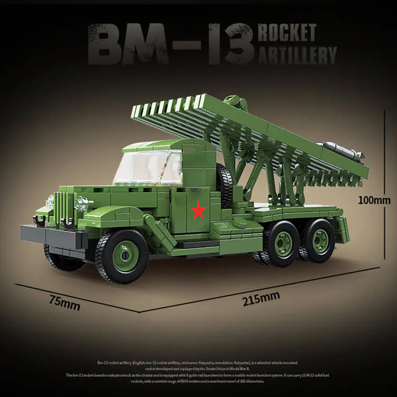 QUANGUAN 100240 BM 13 Rocket Artillery 1 - WANGE Block