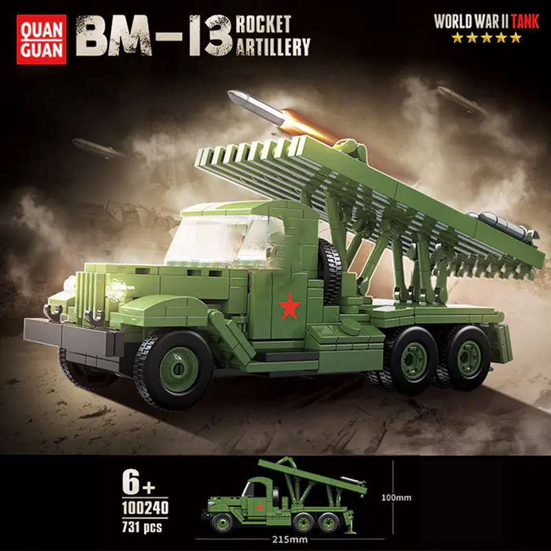 QUANGUAN 100240 BM 13 Rocket Artillery 5 - WANGE Block