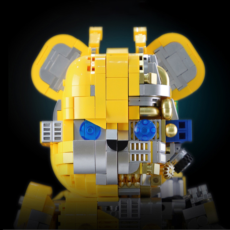 WANGAO 188005 Bear Robot Bumblebee 2 - WANGE Block