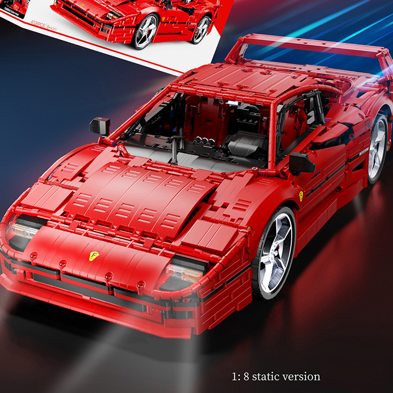 XJD X001 Ferrari F40 Sports Car 1 - WANGE Block