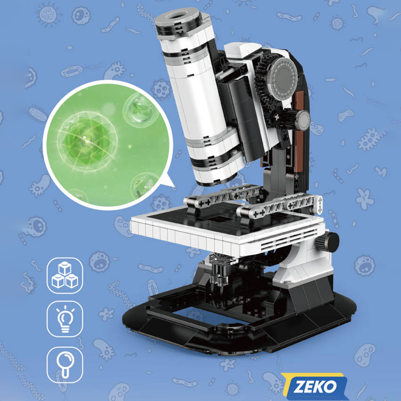ZheGao 00425 Microscope With Light 4 - WANGE Block