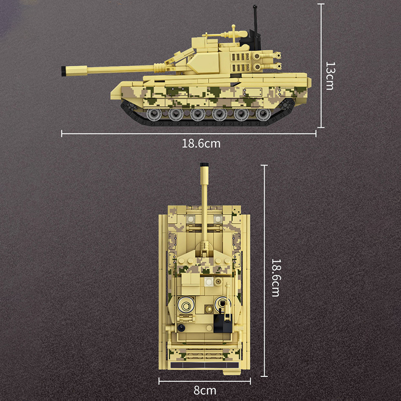 Forange FC4007 VT 4 Main Battle Tank 2 - WANGE Block