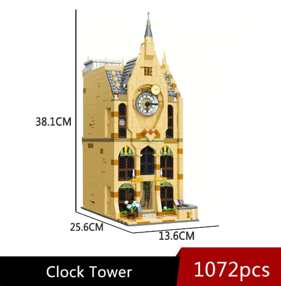 Hogwarts clock tower 1 - WANGE Block