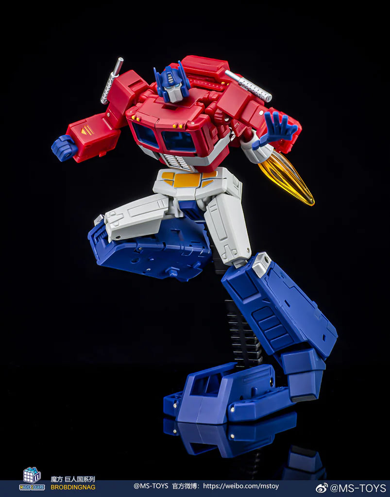 Light of Victory Optimus Prime with Trailer 4 - WANGE Block