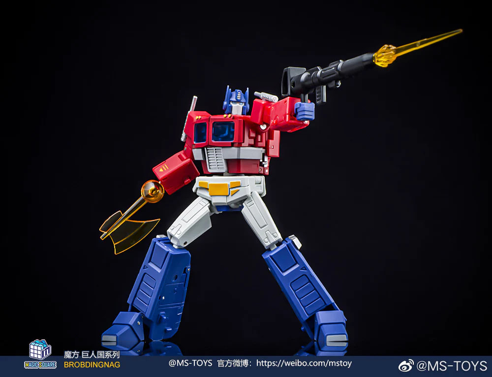Light of Victory Optimus Prime with Trailer 8 - WANGE Block