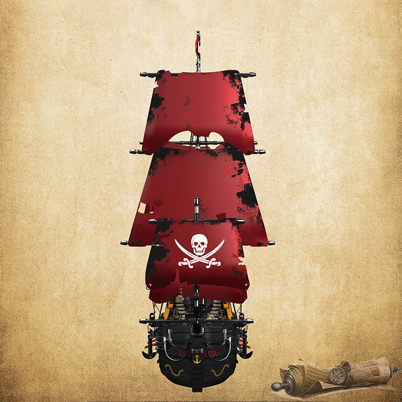 MOULD KING 13109 Pirates of QA Ship 1 - WANGE Block