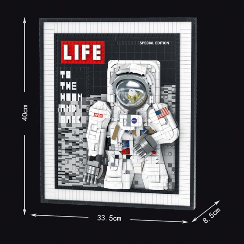 Mork 031005 Astronaut Photo Frame 5 - WANGE Block