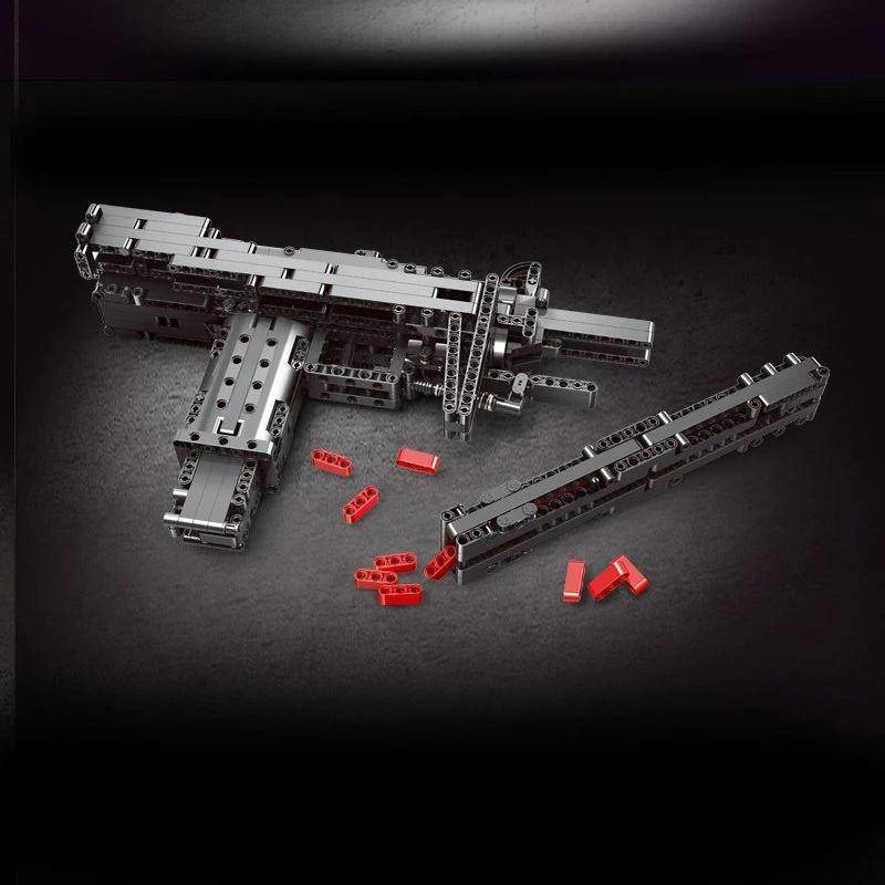 Mould King 14006 Mini Uzi Gun 3 - WANGE Block