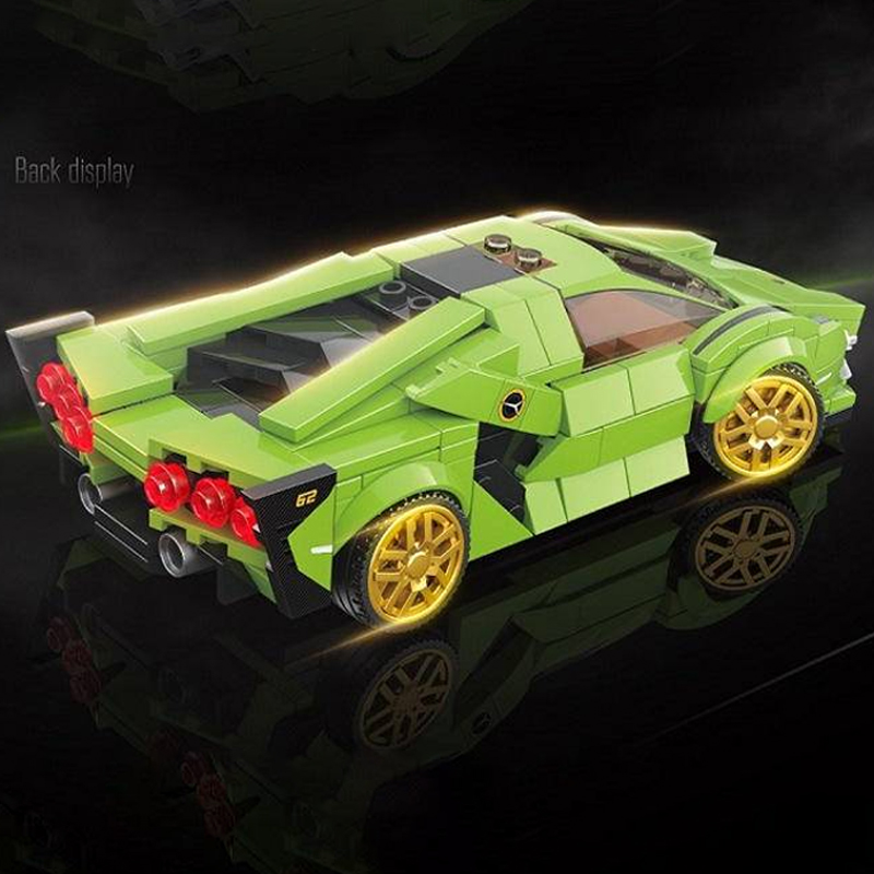 Quanguan 100140 Lamborghini Sian 3 - WANGE Block
