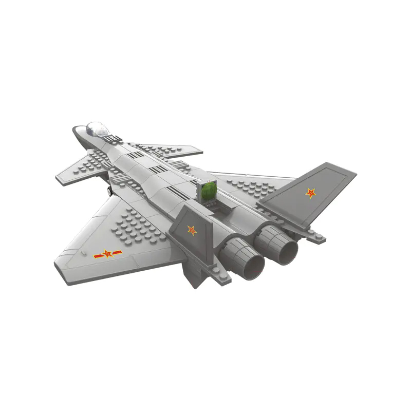 WANGE 4003 J20 Heavy Stealth Fighter 3 - WANGE Block