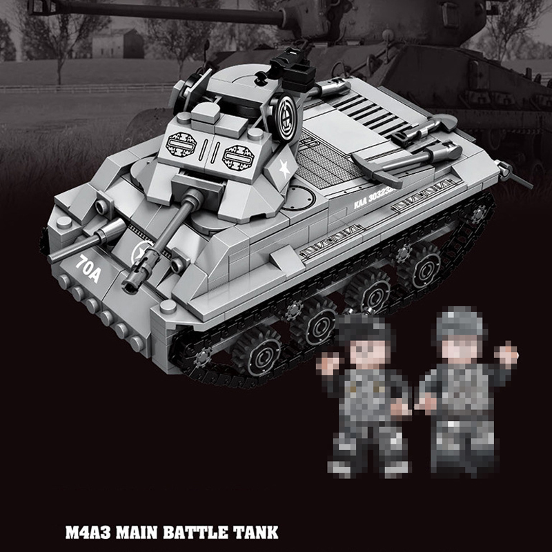 Forange FC4005 M4A3 Main Battle Tank 2 - WANGE Block